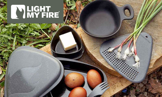 TAKE OUTDOOR MEALS TO THE NEXT LEVEL WITH THE OUTDOOR MEALKIT FROM LIGHT MY FIRE