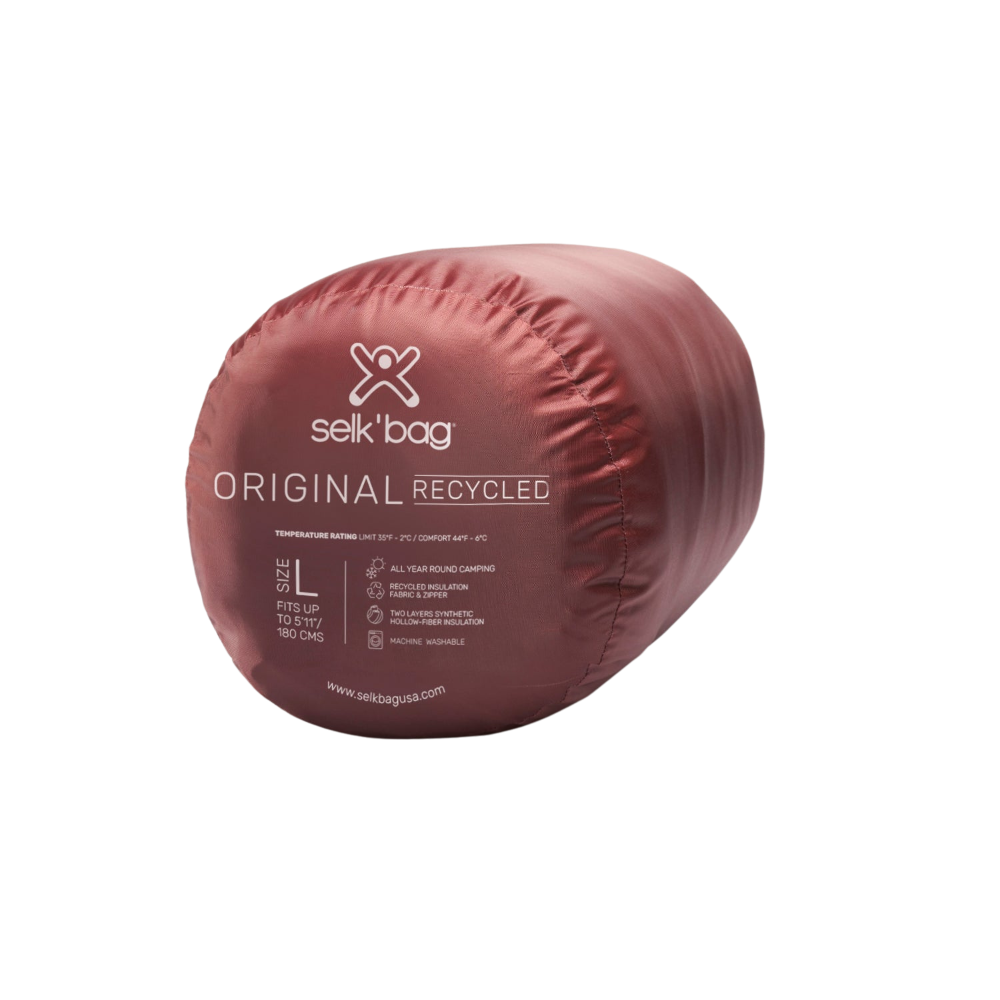 Original Recycled Burgundy Earth Wearable Sleeping Bag