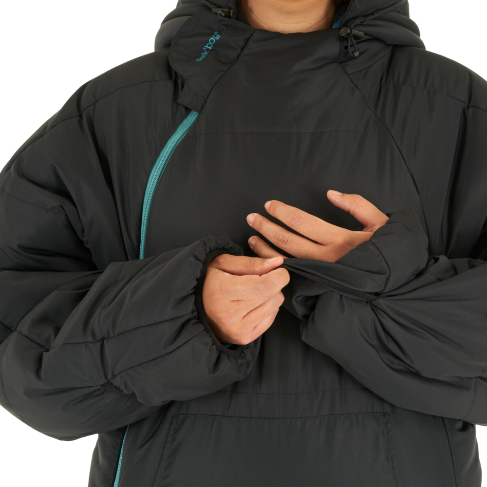 Original Recycled Black Light Wearable Sleeping Bag