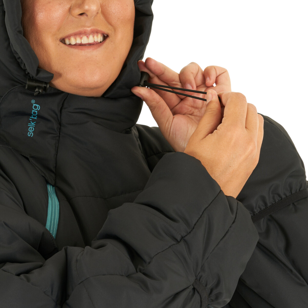 Original Recycled Black Light Wearable Sleeping Bag