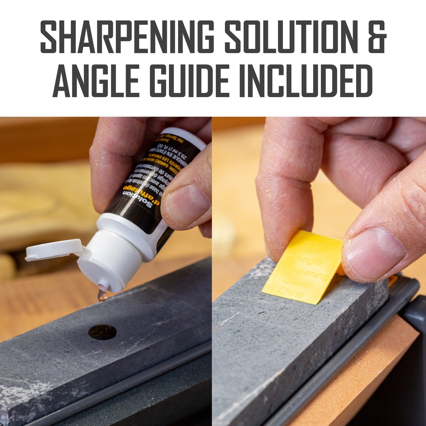 6" Three Stone Sharpening System