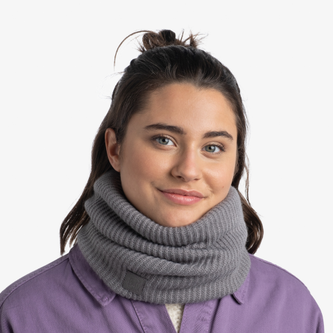 Rutger Knitted & Fleece Neck Warmer