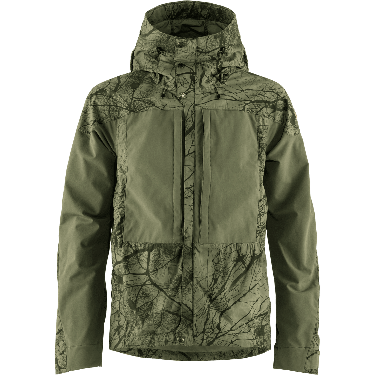 Fjällräven Keb Trekking Jacket for men 626-625 - Green Camo-Laurel Green