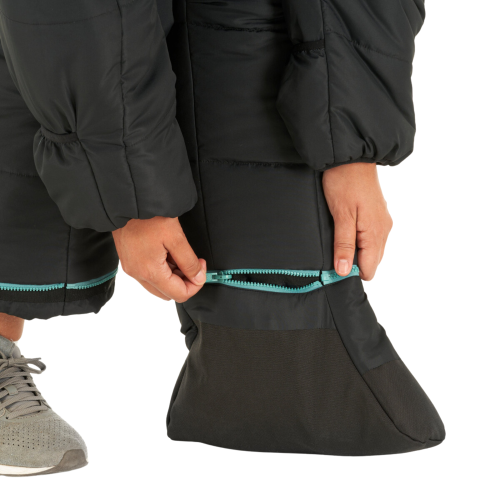 Original Recycled Black Light Wearable Sleeping Bag