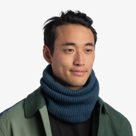 Rutger Knitted & Fleece Neck Warmer