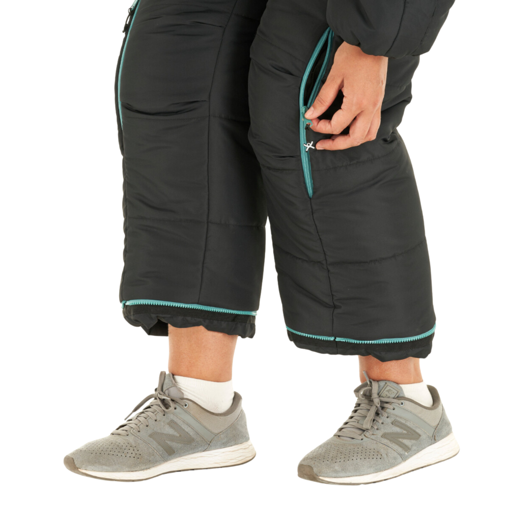 Original Recycled Black Light Wearable Sleeping Bag