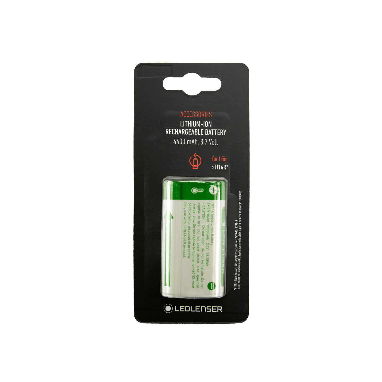 Li-ion Rechargeable Battery 4400 mAh | Suits H14R.2