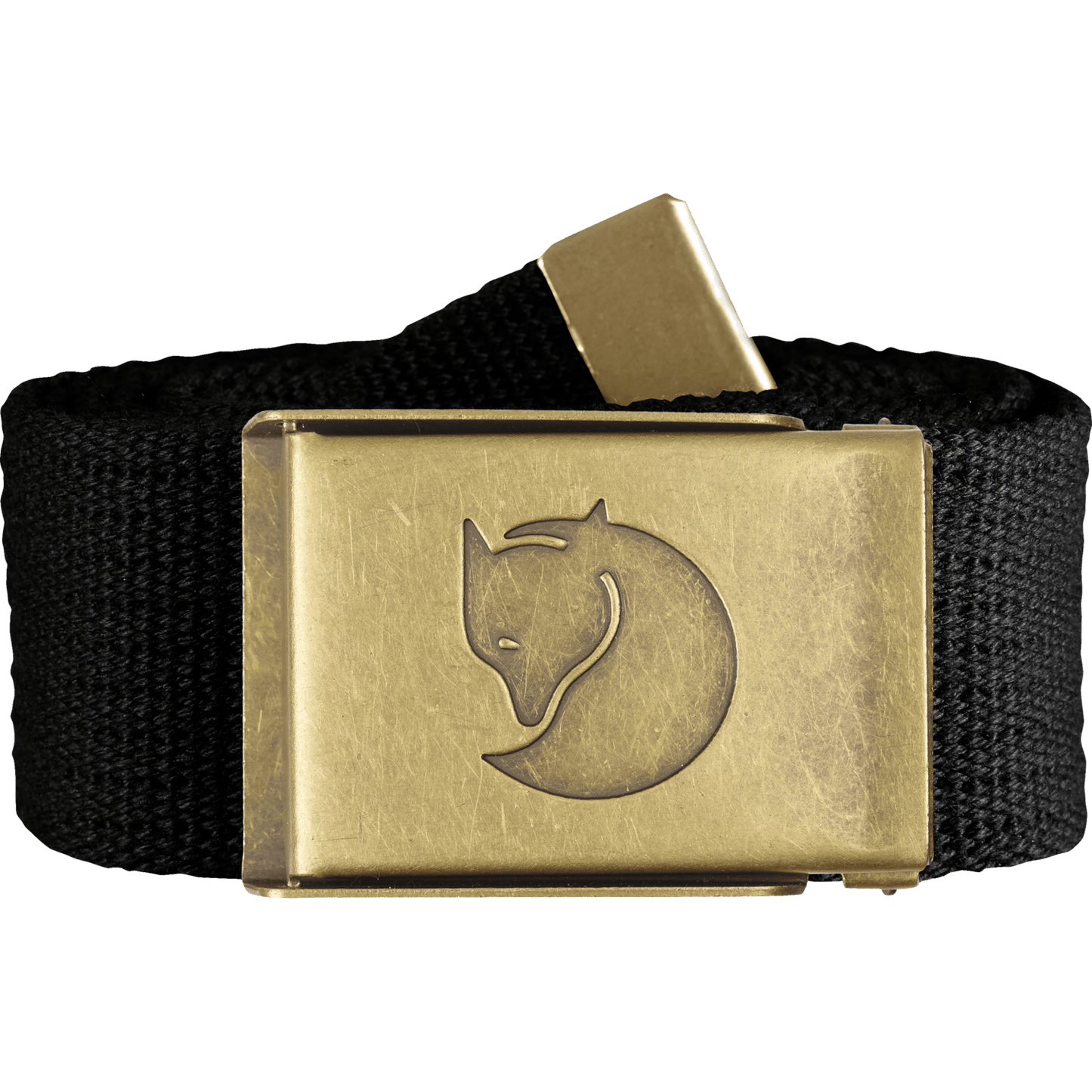 Canvas Brass Belt 4cm