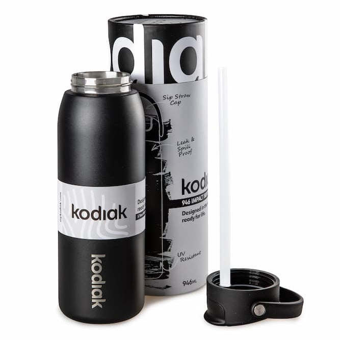 Kodiak Impact Bottle 946ml Full Colour Display Bundle NZ