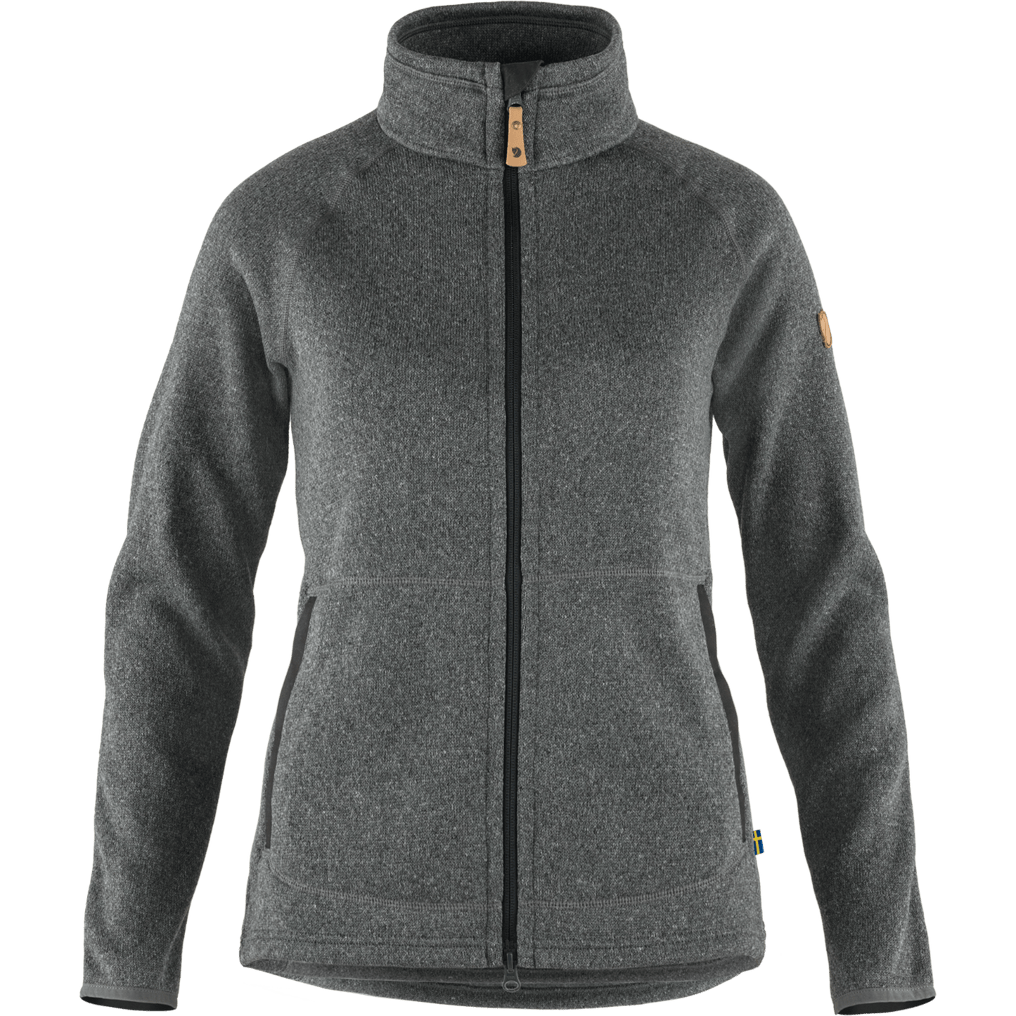 Övik Fleece Zip Sweater W