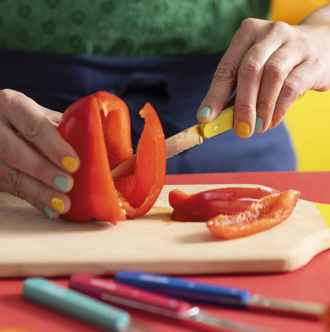 Les Essentiels Pop 80 Kitchen Knife Set