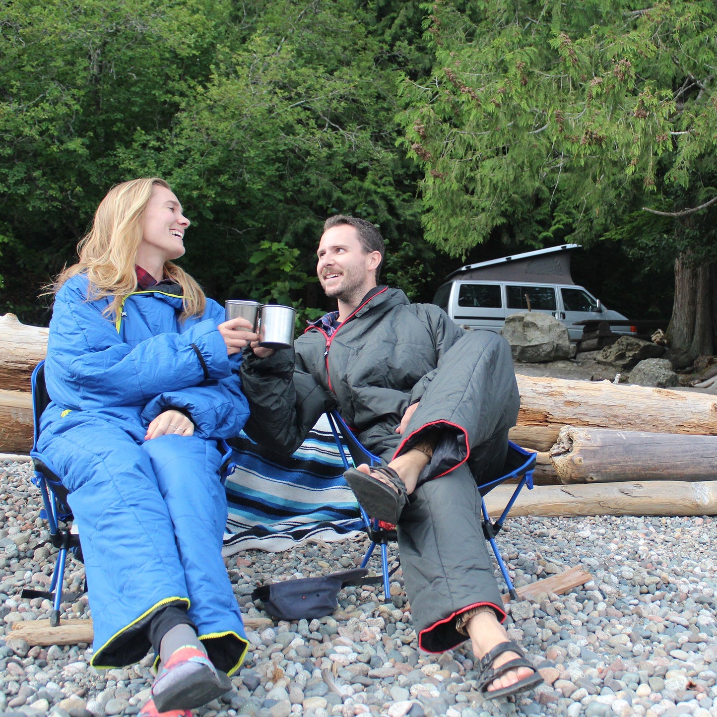 Lite 6G Grey Fiery Wearable Sleeping Bag