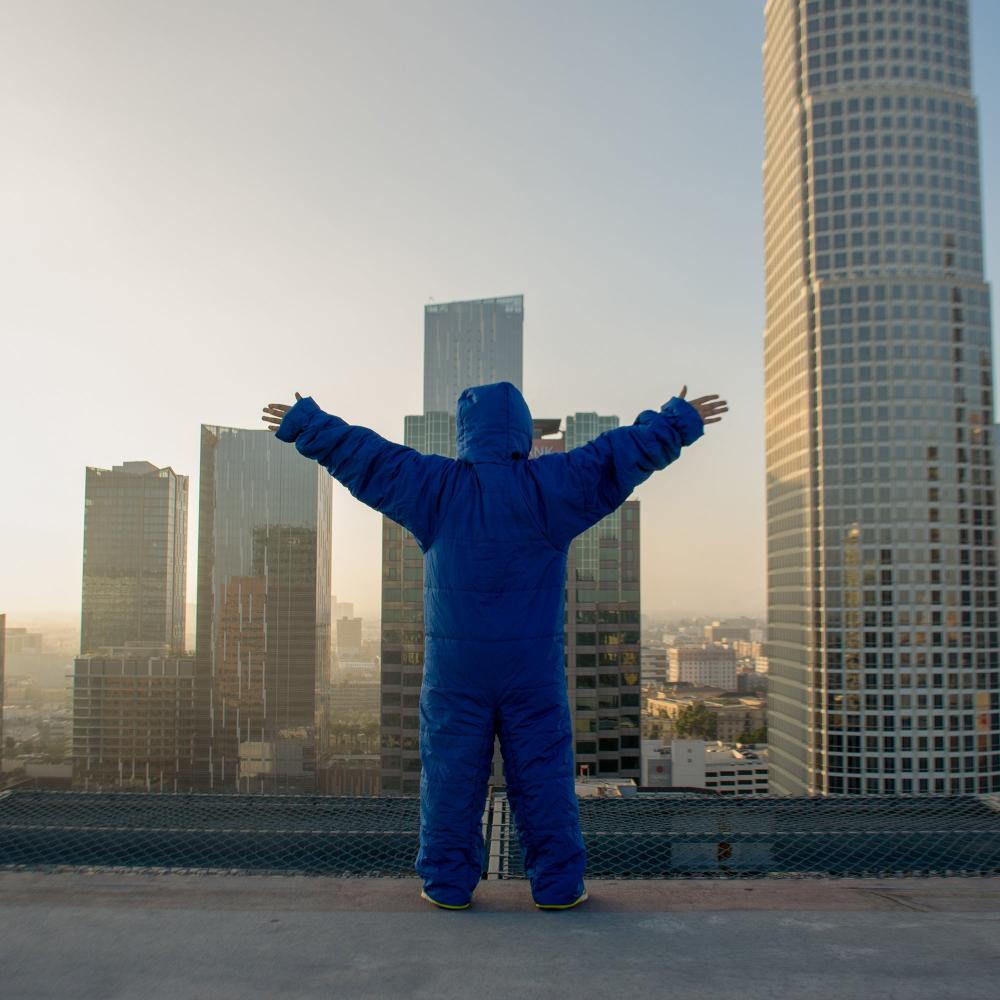 Original 6G Blue Puffin Wearable Sleeping Bag