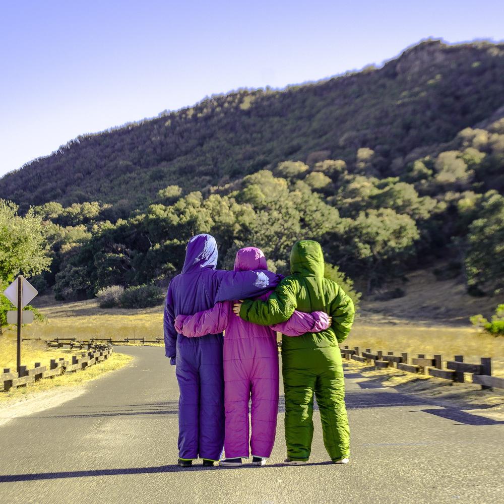 Original 6G Purple Evening Wearable Sleeping Bag