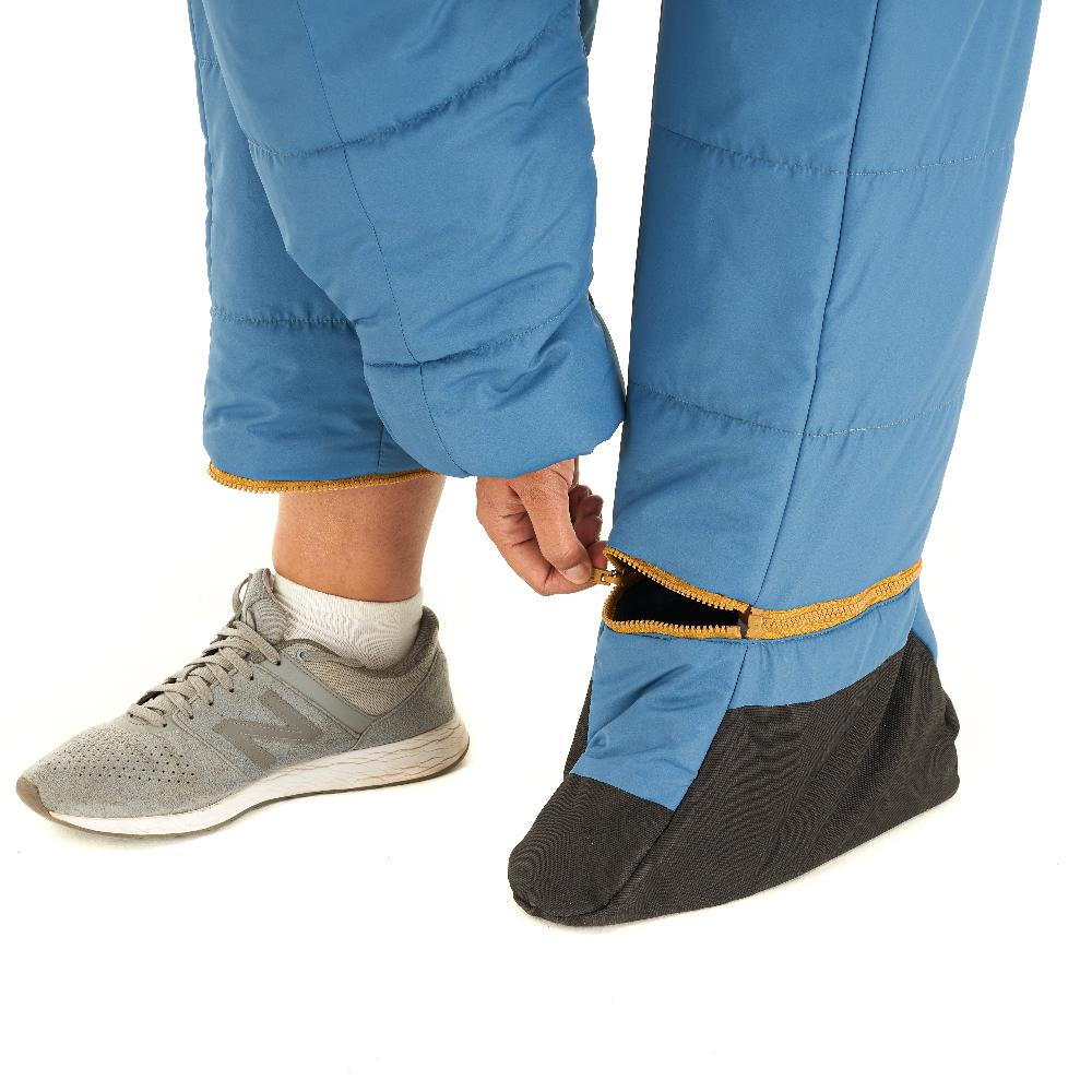Lite Recycled Foggy Blue Wearable Sleeping Bag