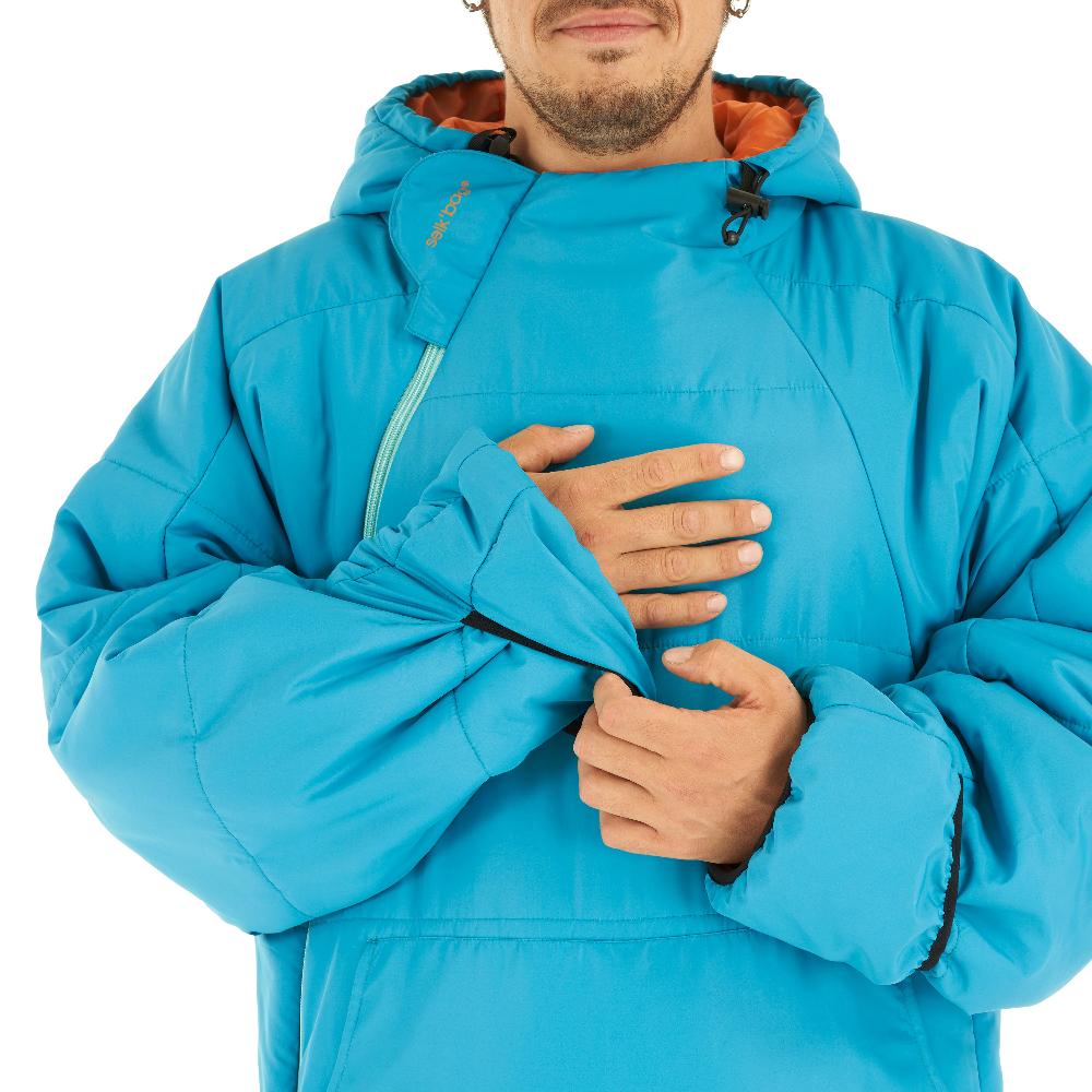 Lite Recycled Teal Sunlight Wearable Sleeping Bag