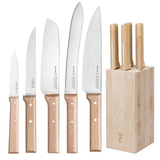Parallèle 5 Piece Chef Knife Set with Block