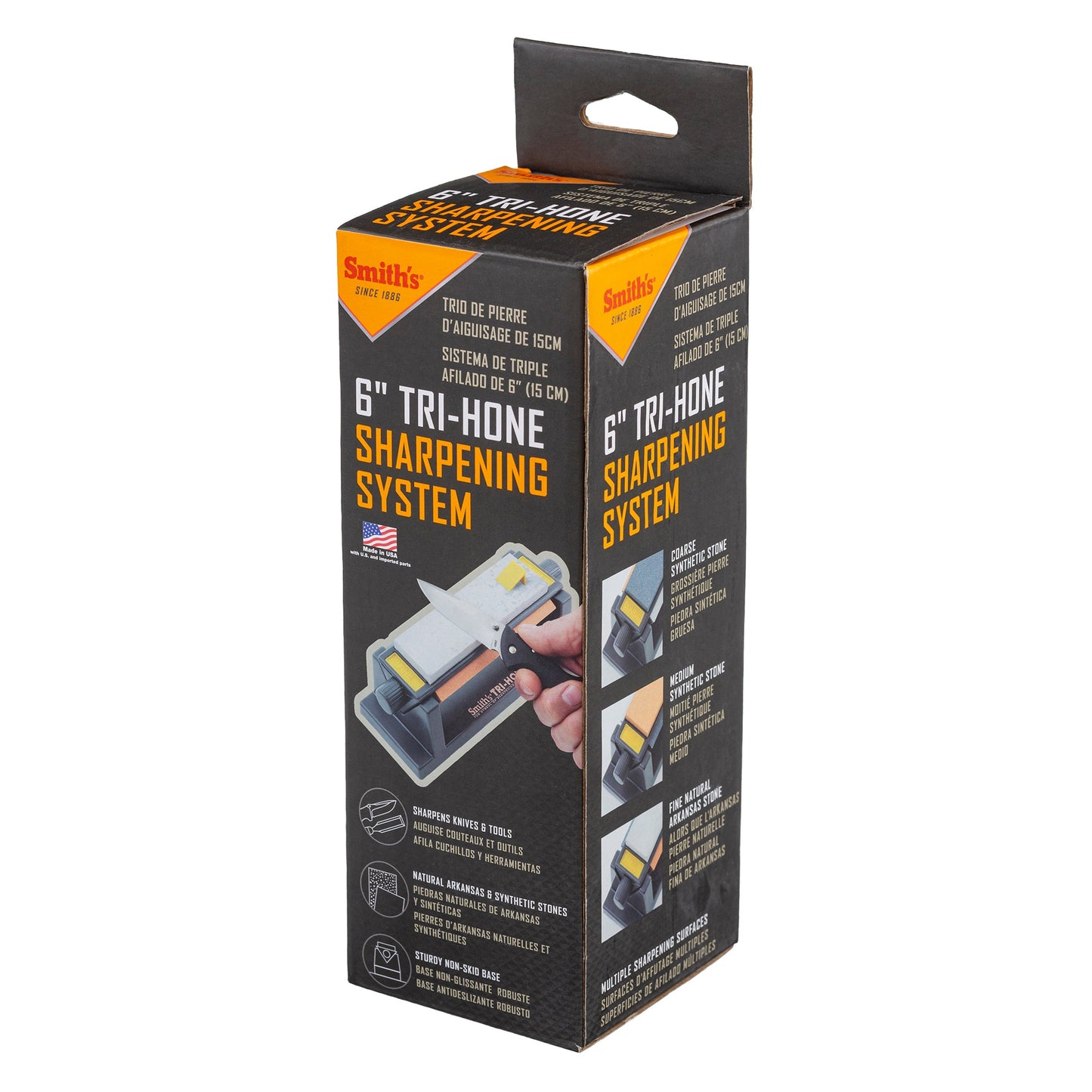 6" Three Stone Sharpening System