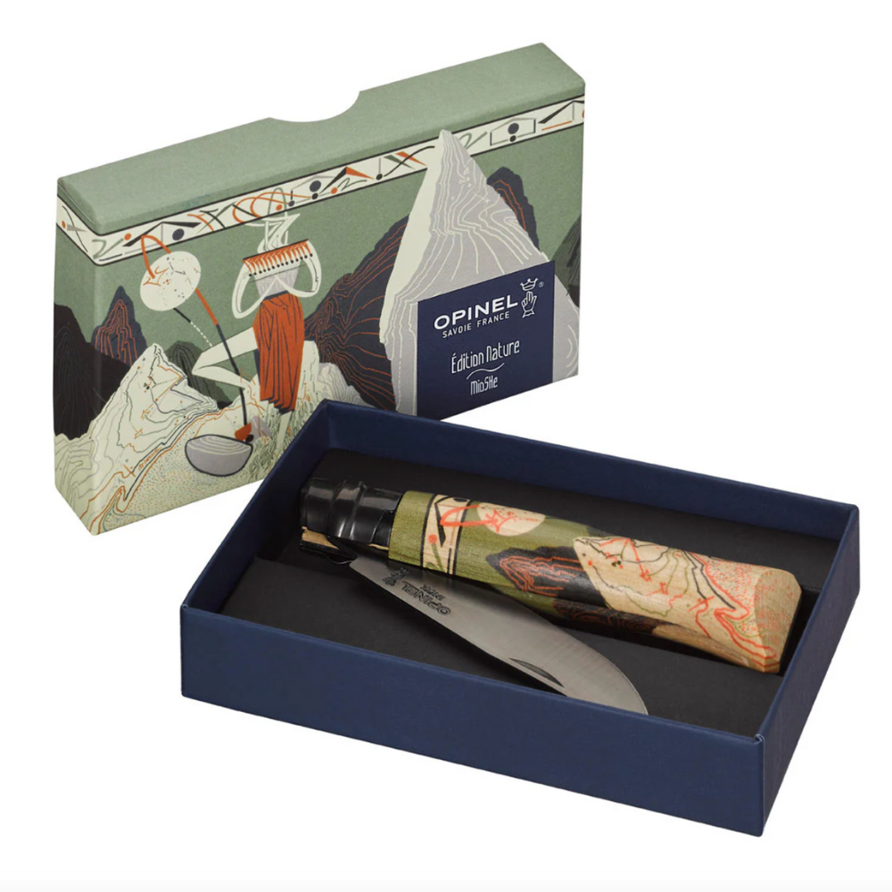 Limited Edition Nature No.08 Folding Knife - MioShe