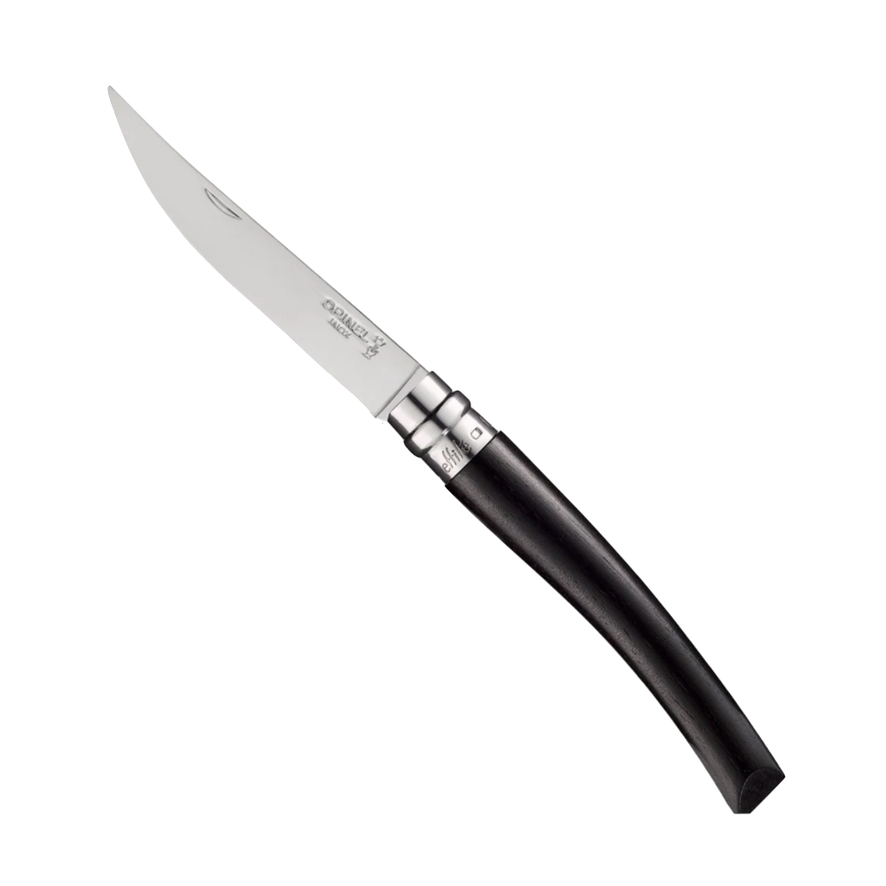 No.10 Effilé Stainless Steel Slim Folding Knife - Ebony