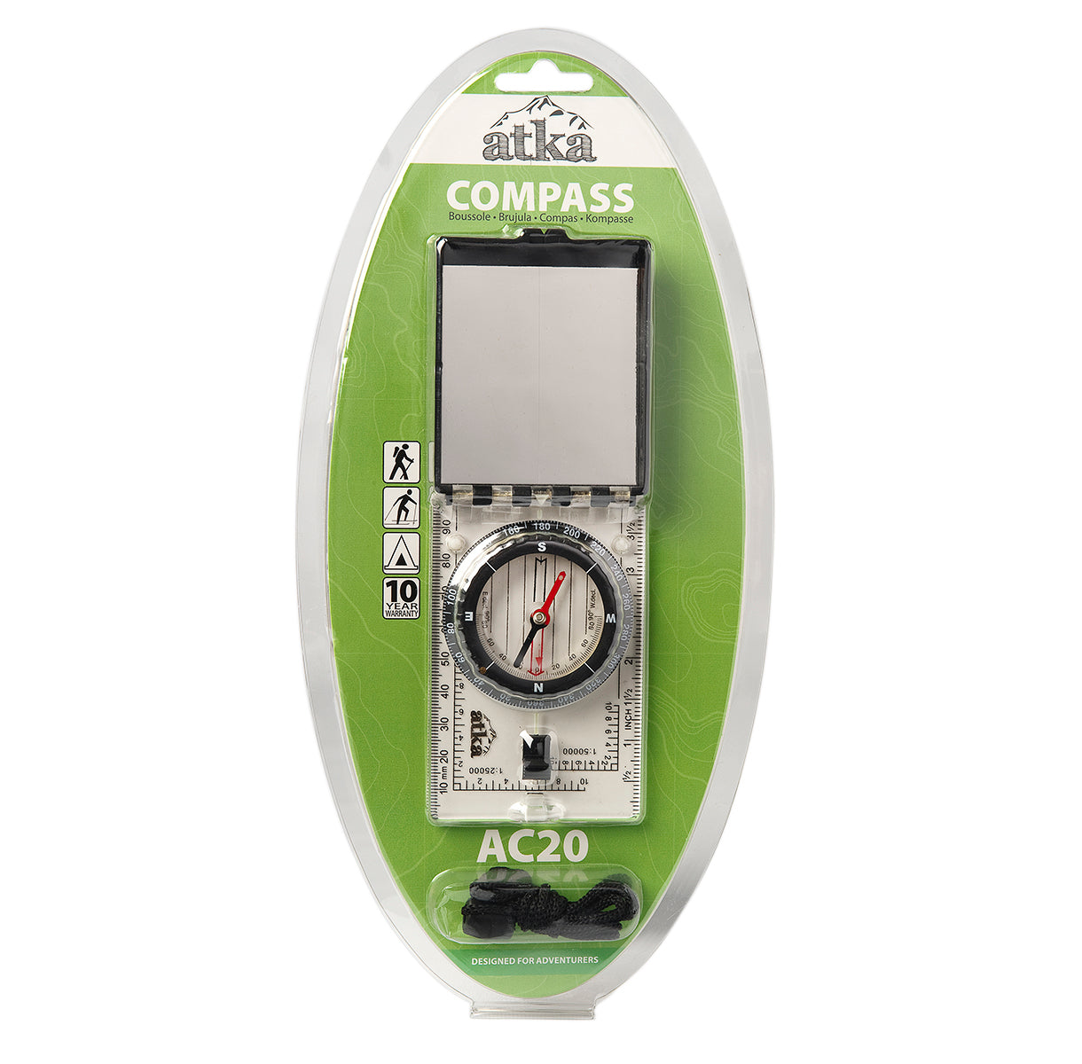 AC20 Professional Folding Compass