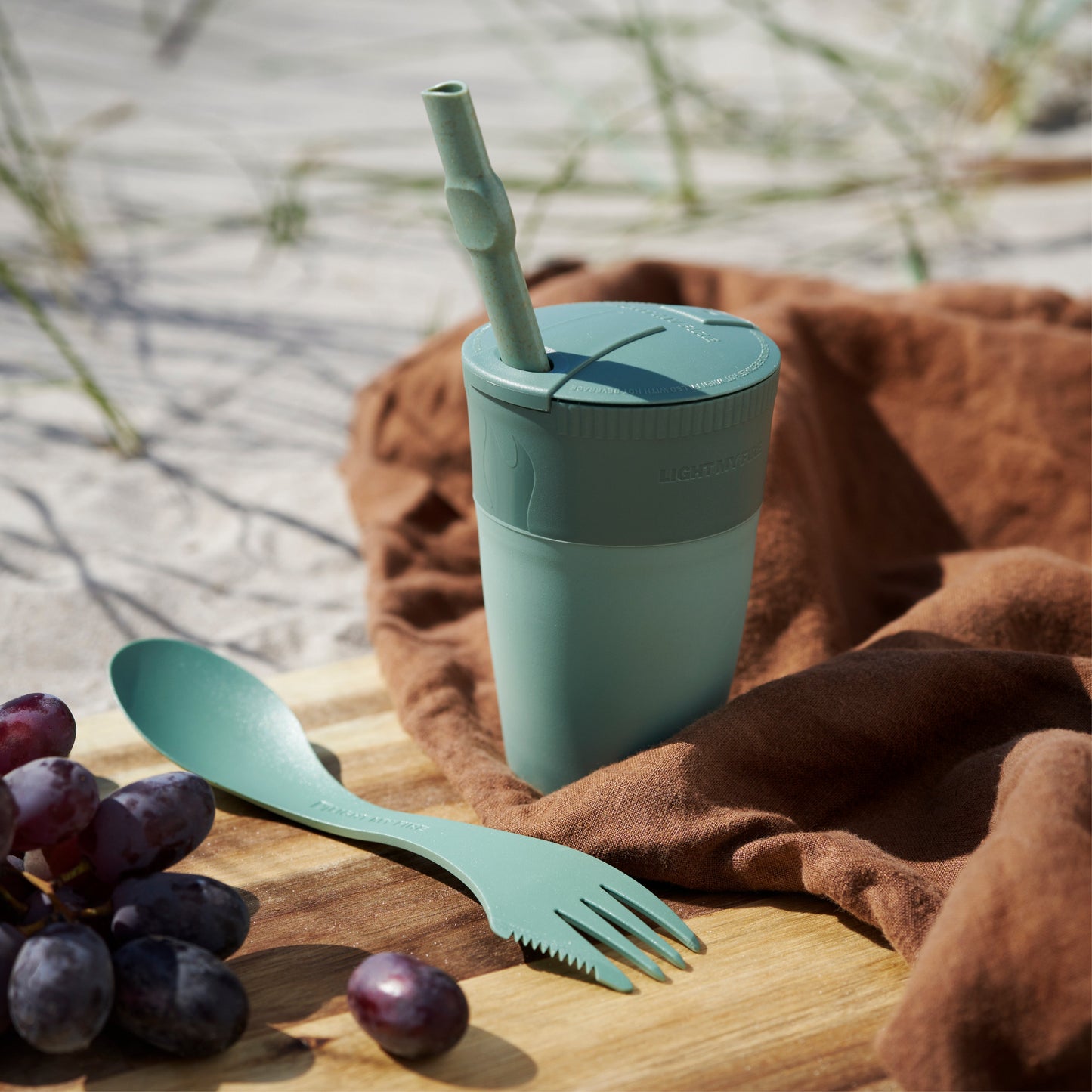 Spork'n Straw