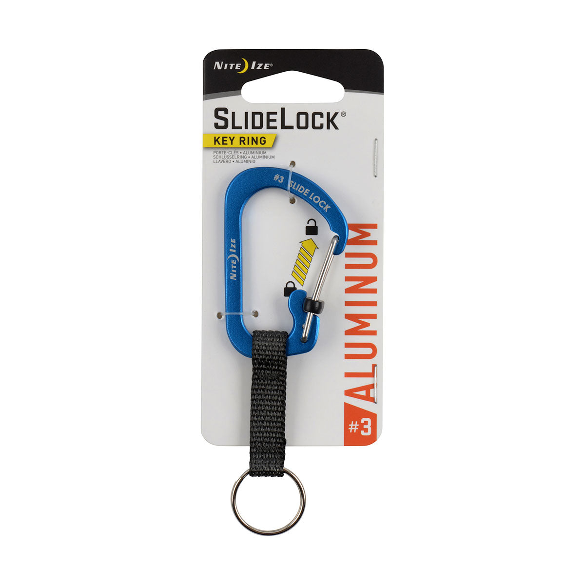 SlideLock Key Ring