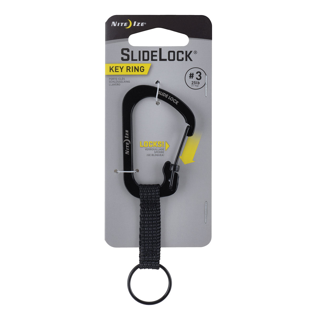 SlideLock Key Ring