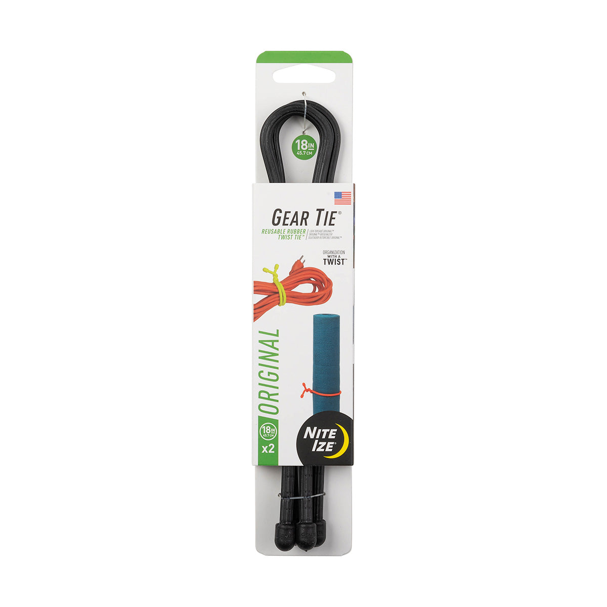 Gear Tie Reusable Rubber Twist Tie