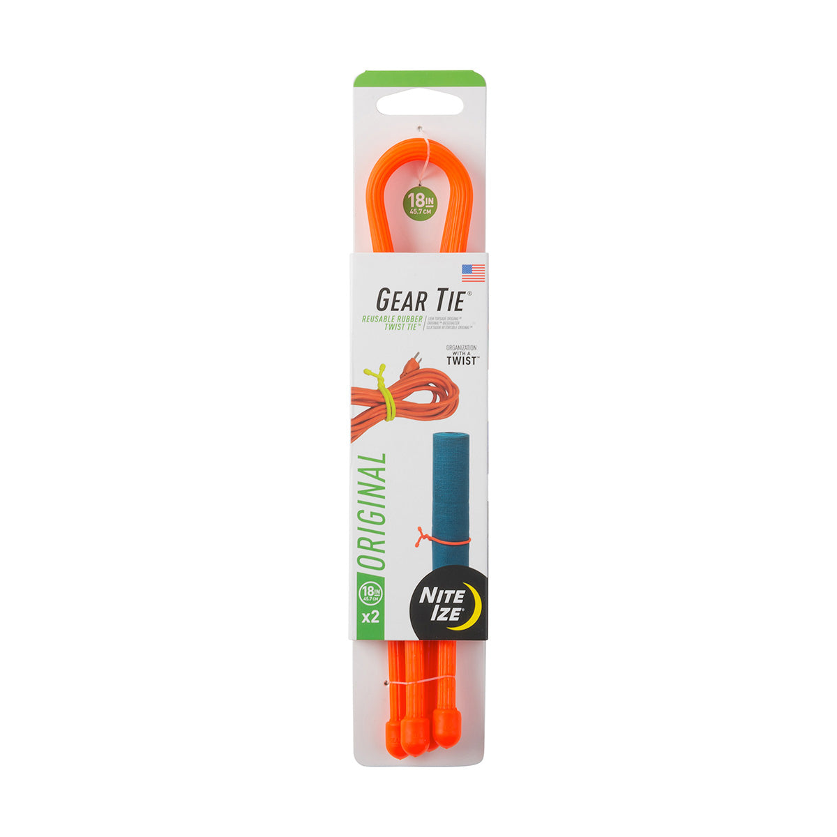 Gear Tie Reusable Rubber Twist Tie