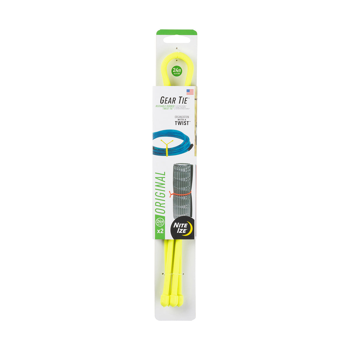 Gear Tie Reusable Rubber Twist Tie
