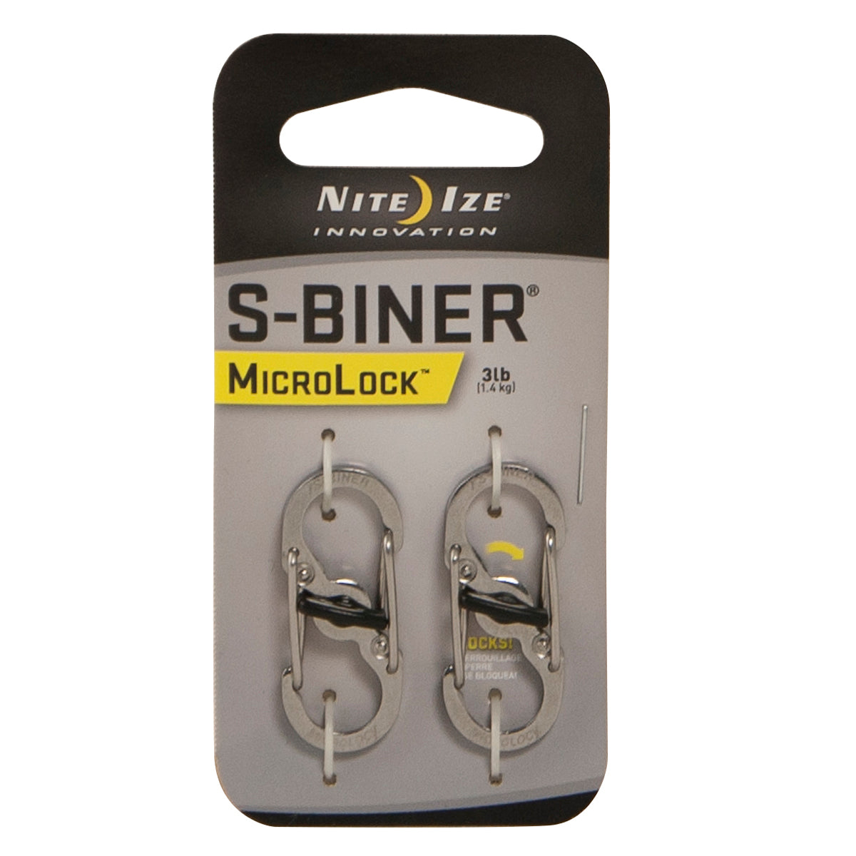 S-Biner MicroLock S/S - 2 Pack
