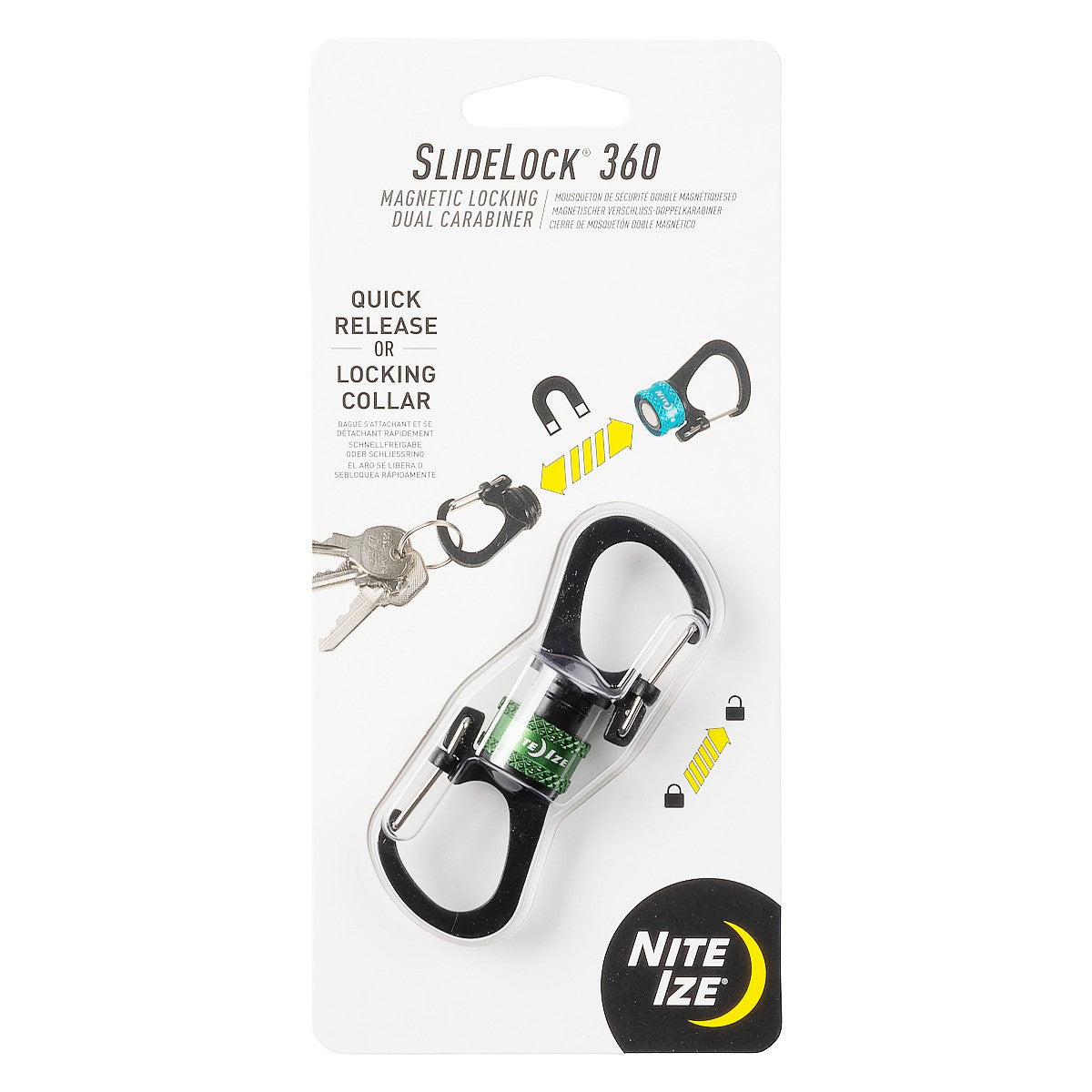 SlideLock 360 Locking Carabiner