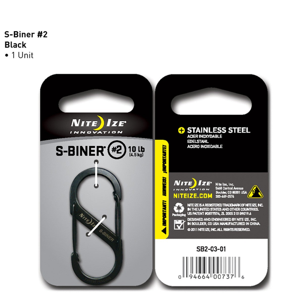 S-Biner Dual Carabiner