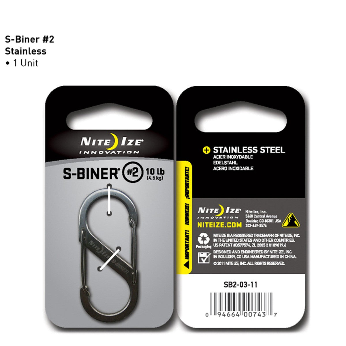 S-Biner Dual Carabiner