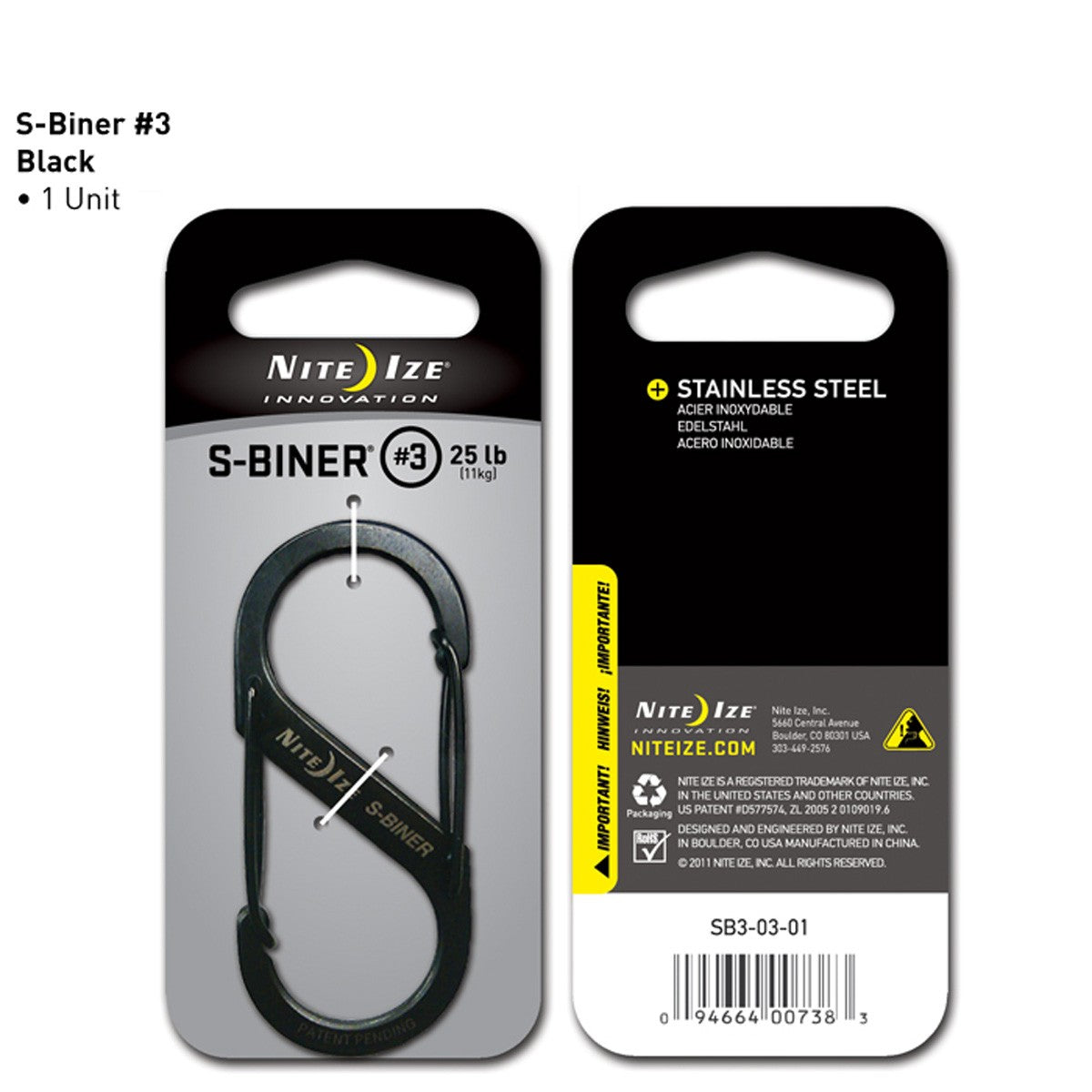 S-Biner Dual Carabiner