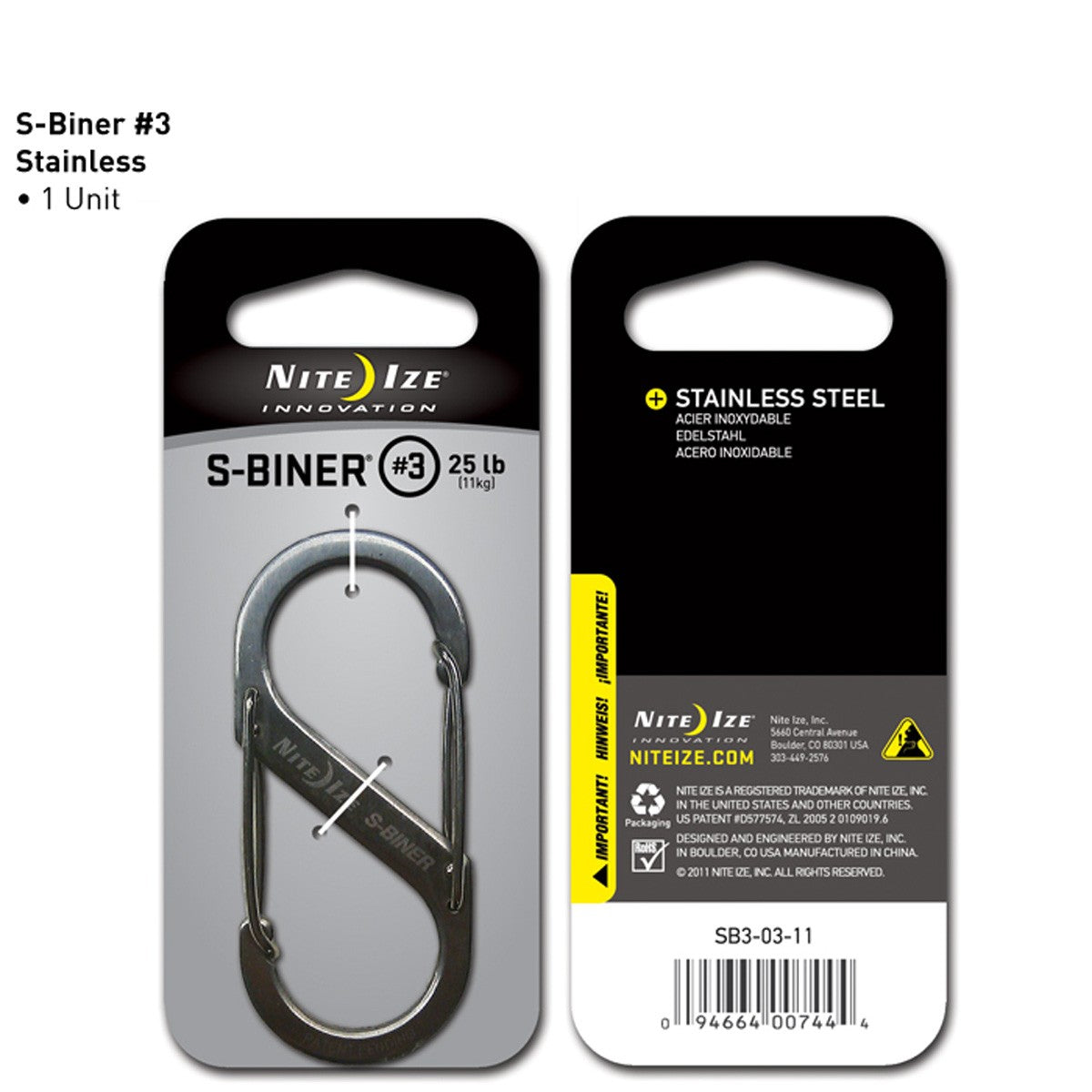 S-Biner Dual Carabiner