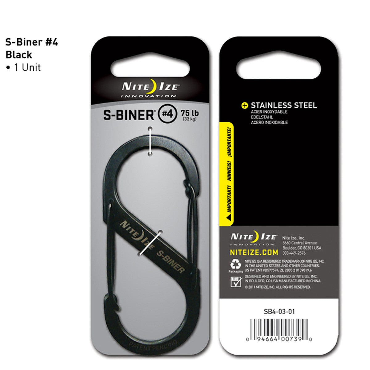 S-Biner Dual Carabiner