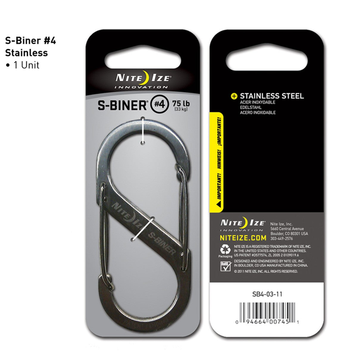 S-Biner Dual Carabiner