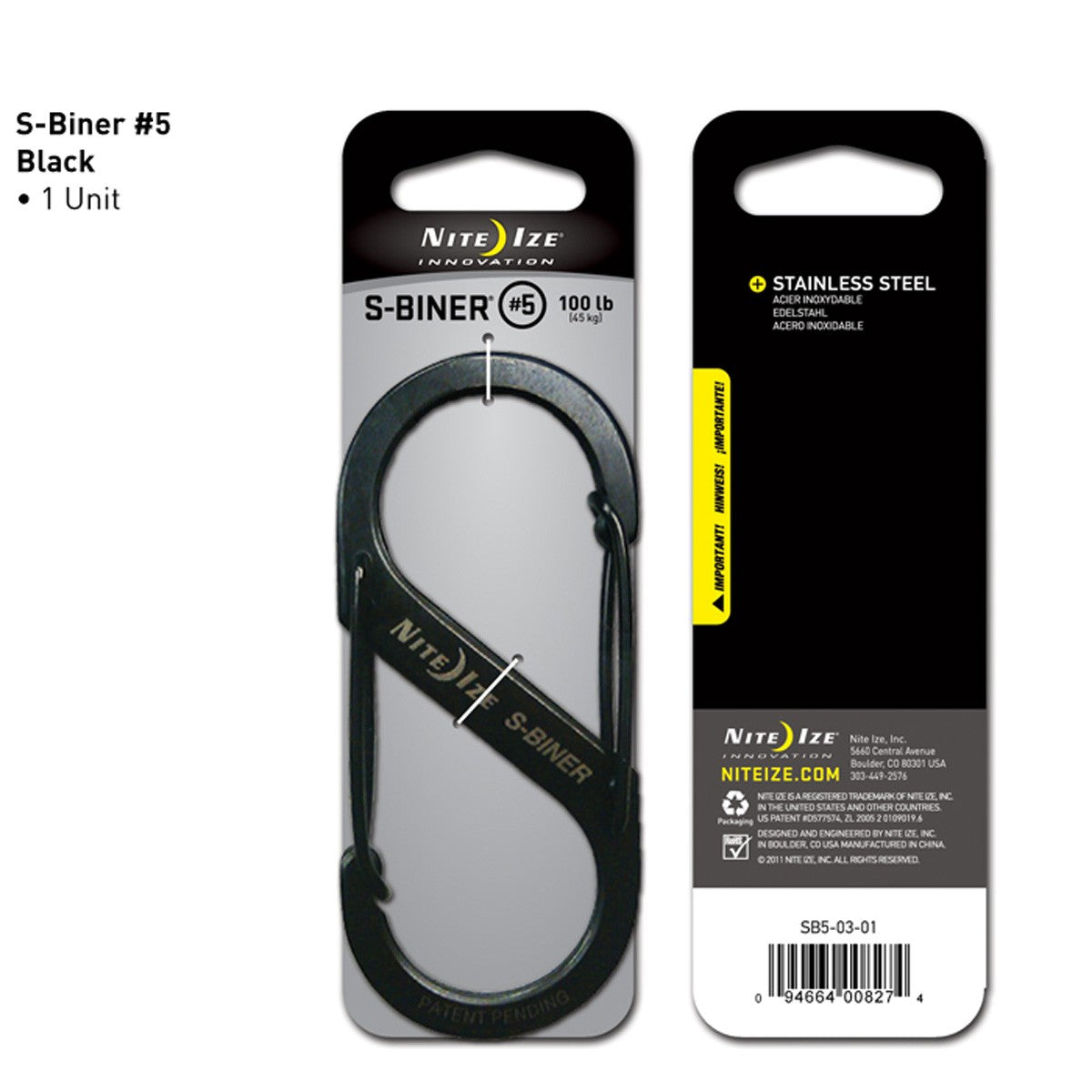 S-Biner Dual Carabiner