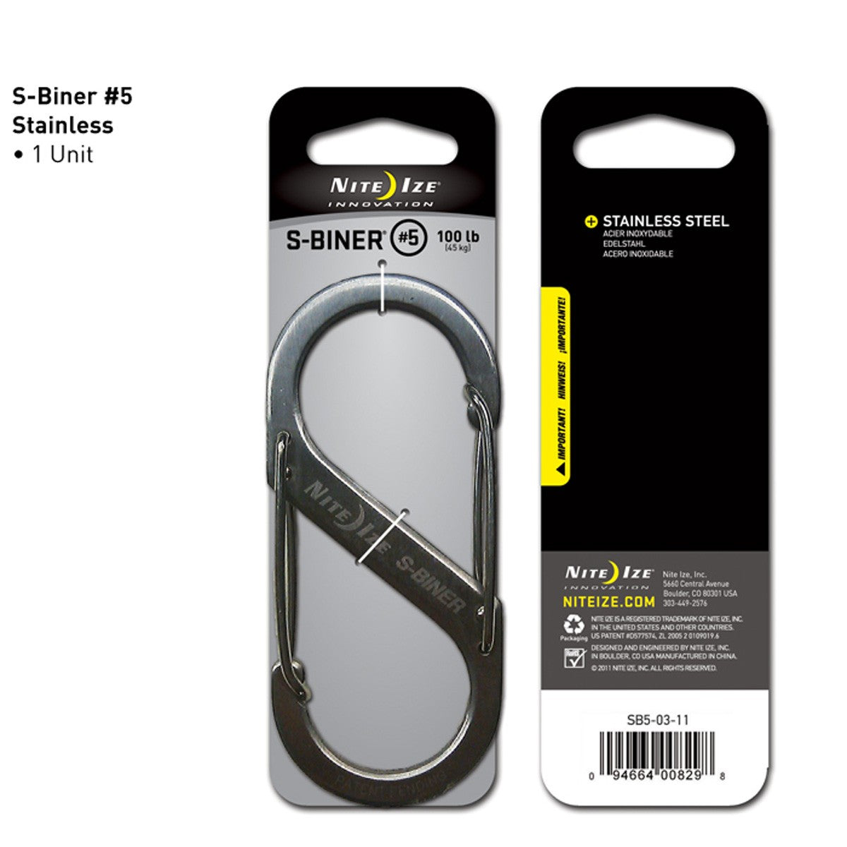 S-Biner Dual Carabiner