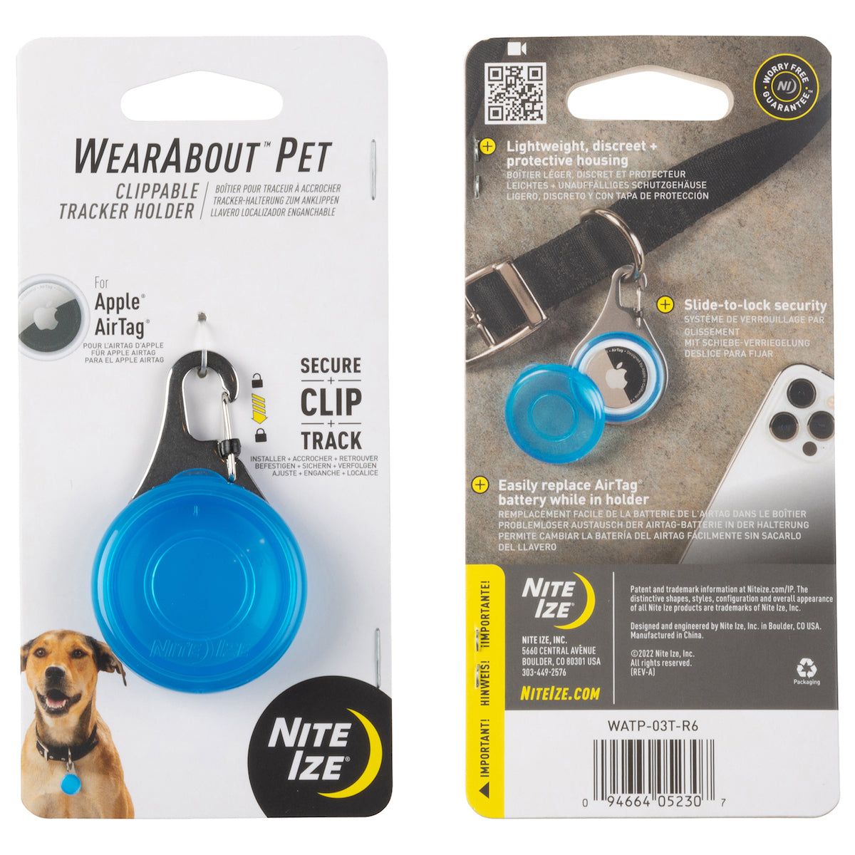 Pet WearAbout Pet Clippable Tracker Holder