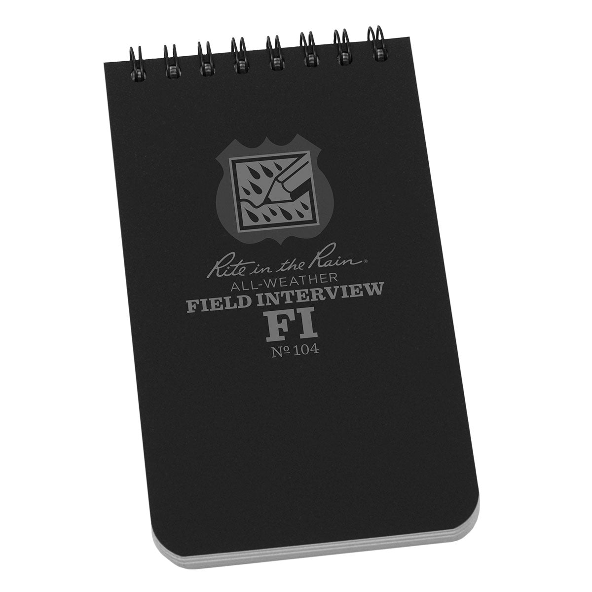 Top Spiral 3 x 5 Field Interview Polydura Notebook - Field Interview Form