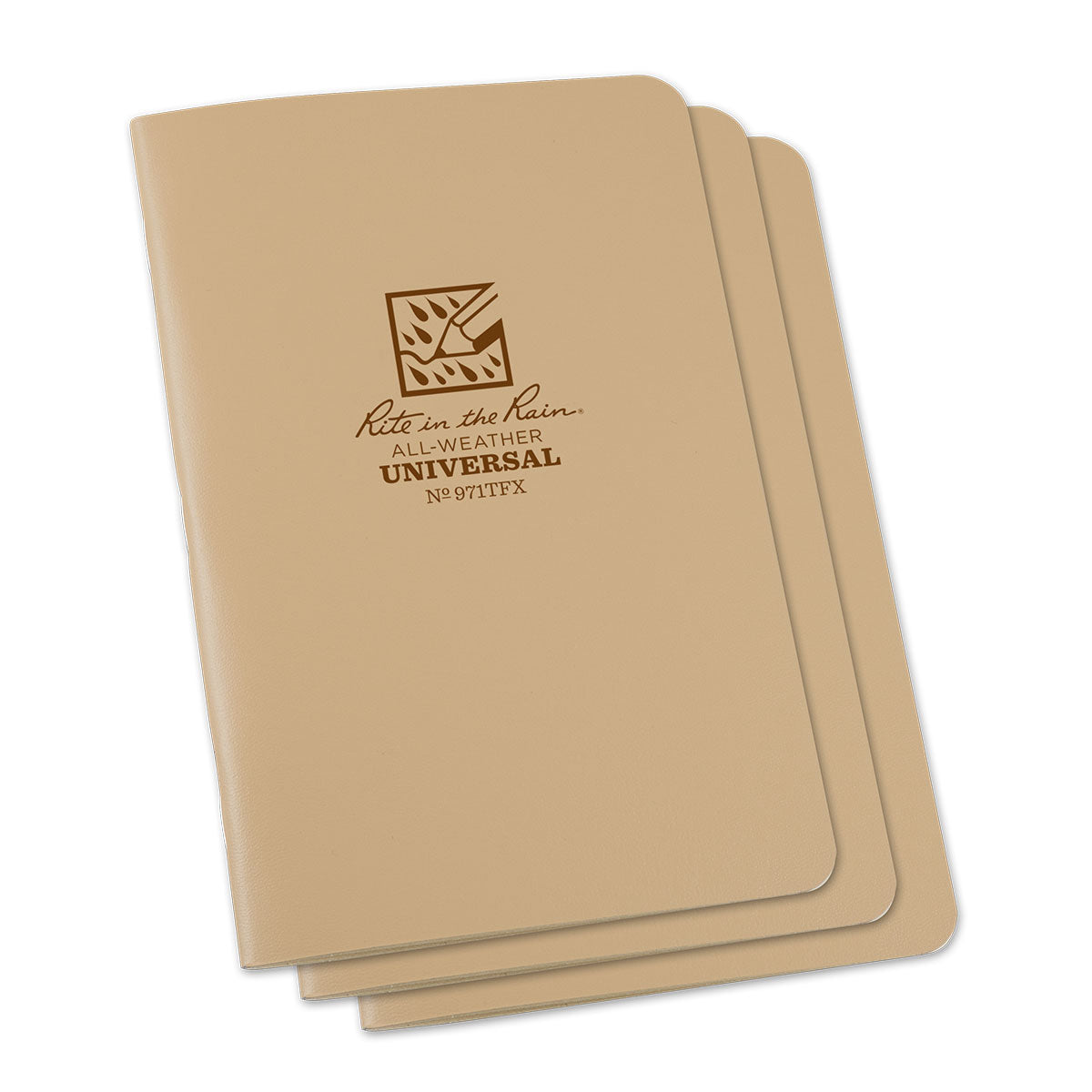 Stapled 4.625 x 7 Field Flex Notebook - Universal