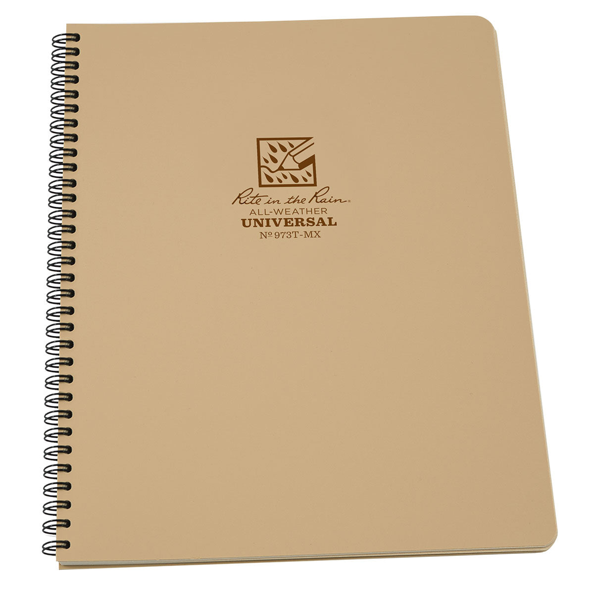 Maxi Side Spiral 8.5 x 11 Polydura Notebook - Universal
