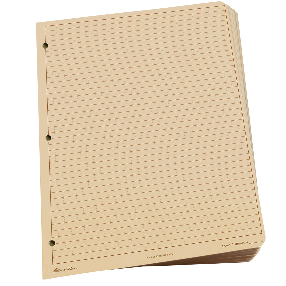 Maxi Loose Leaf Planner Refill 8.5 x 11 w/3 Hole Punch - Universal