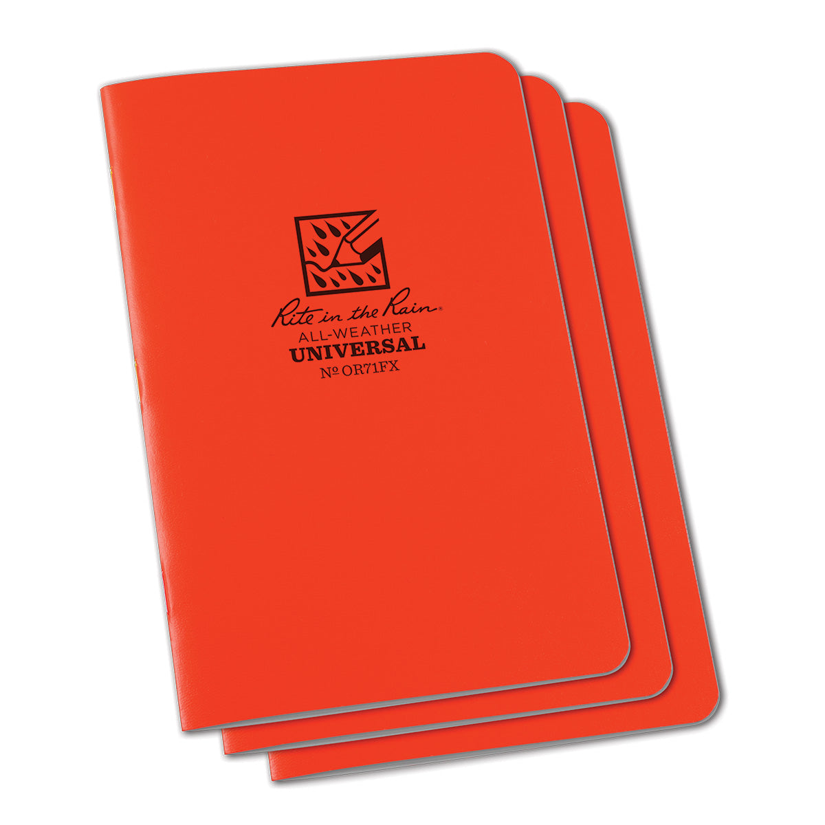 Stapled 4.625 x 7 Field Flex Notebook - Universal