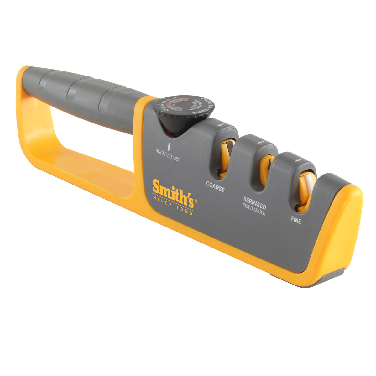 Adjustable Angle Pull-Thru Sharpener