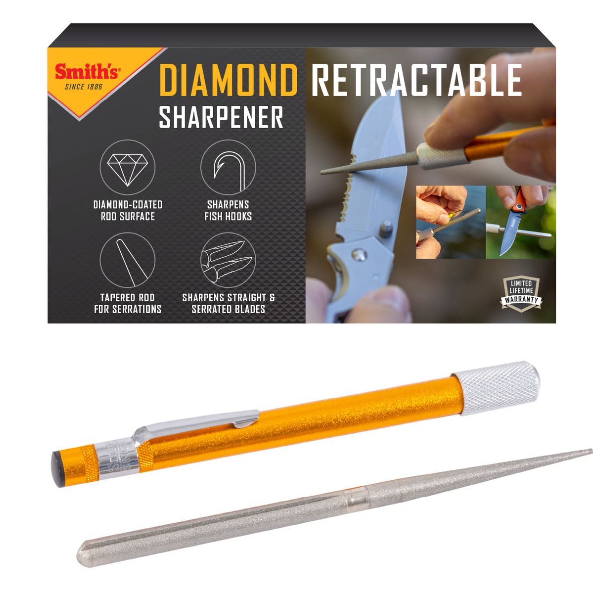 Diamond Retractable Sharpener