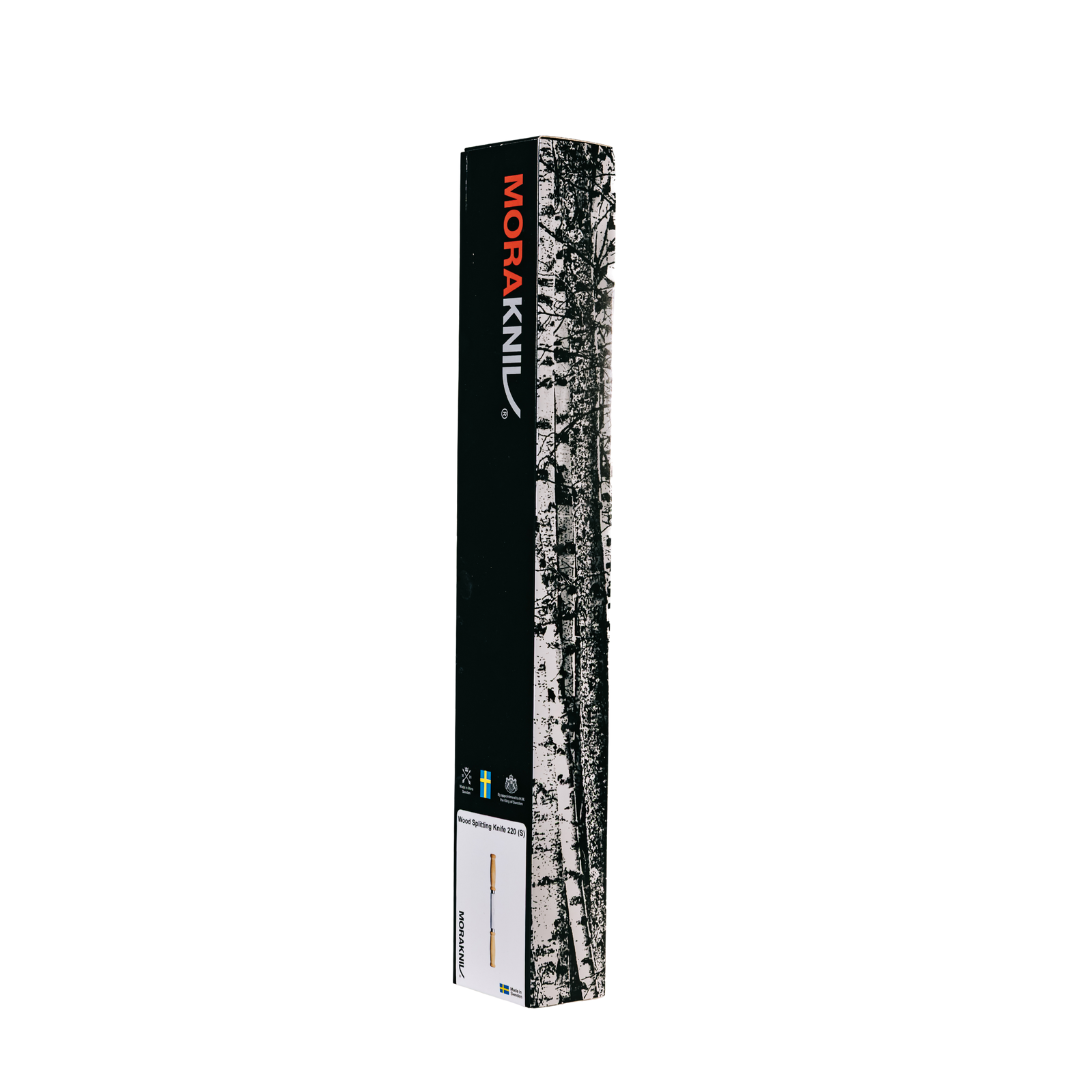 Wood Splitting Knife 220 (S) Stainless Steel -Gift Box